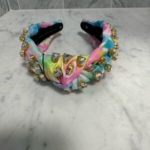 Lele Sadoughi x scl tie dye pastel headband